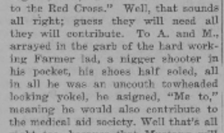 aggy school paper oct 20 1926 nigger shooter.jpeg