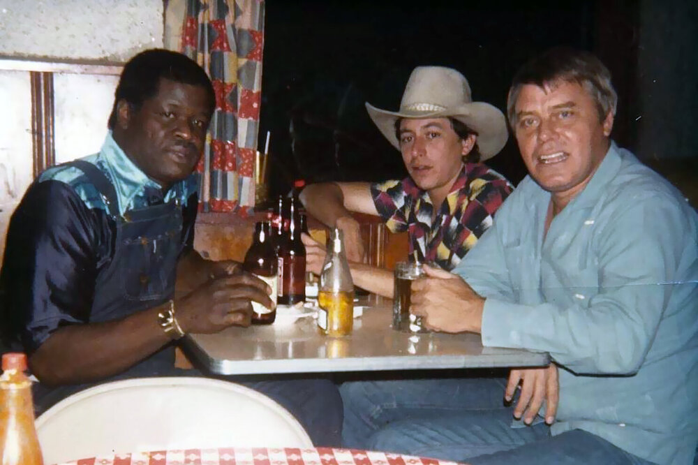 C.B. Stubblefield, Joe Ely and Tom T. Hall in 1978.jpg