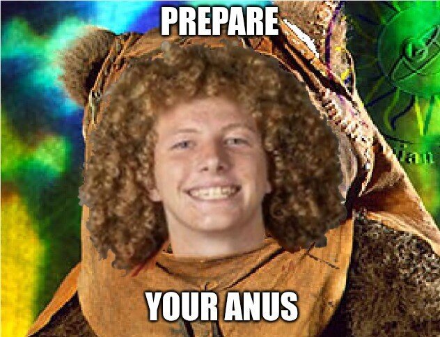 Prepare your anus